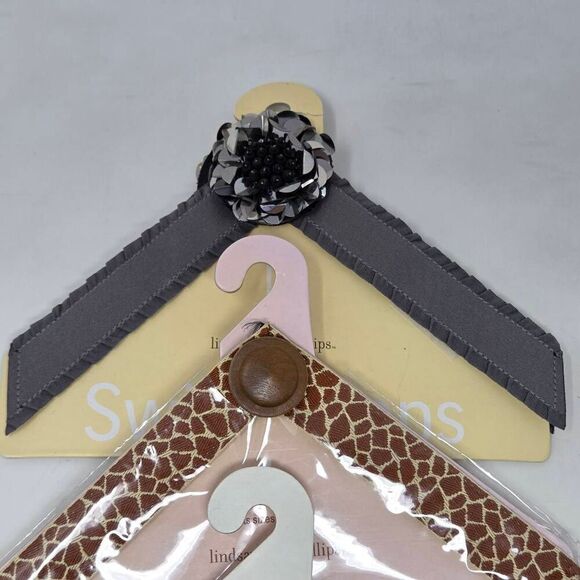 LINDSAY PHILLIPS SWITCH FLOPS LOT OF 6 WOMENS SANDAL STRAPS SIZE 9 10 11 - Picture 4 of 7